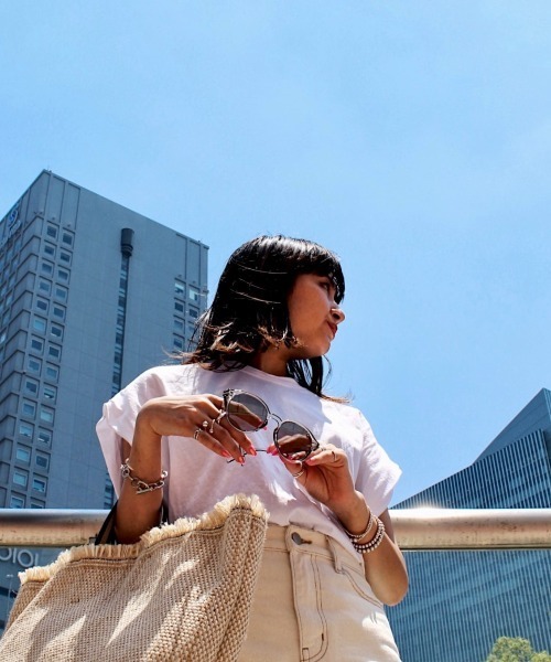 MARC JACOBS（マークジェイコブス）の「【MARC JACOBS】プレーンラウンド（サングラス・レディース・ホワイト/ブラック・FREE）」の6枚目の写真