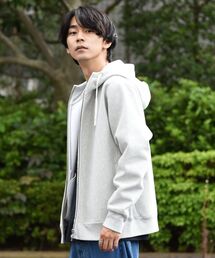 【Champion】SHIPS別注 STORMSHELL ジップパーカー 黒 チャンピオン ストームシェル パーカー ジップ フーデッド スウェット