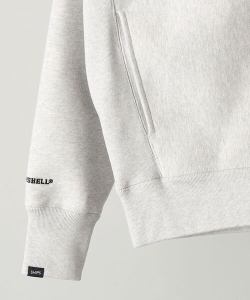 Champion(チャンピオン)の「【SHIPS別注】Champion: STORMSHELL ジップスウェットパーカー(ブルゾン・メンズ・ブラック/グレー・SMALL/MEDIUM/LARGE/X-LARGE)」の11枚目の写真
