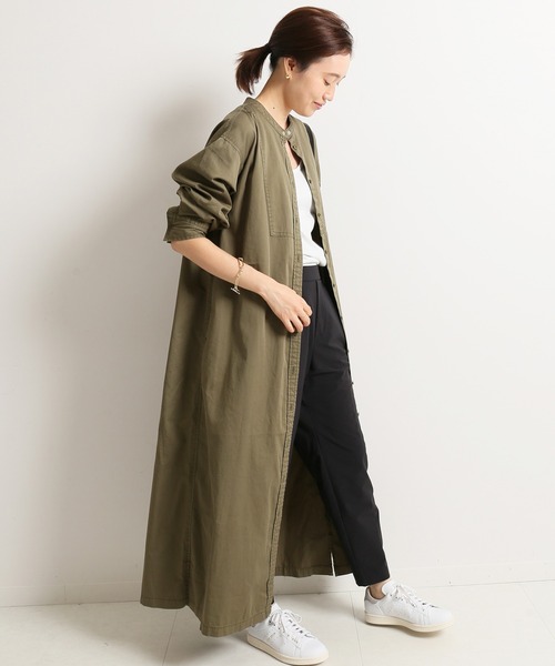 SLOBE IENA（スローブイエナ）の「LE DENIM シャツワンピース【洗濯機