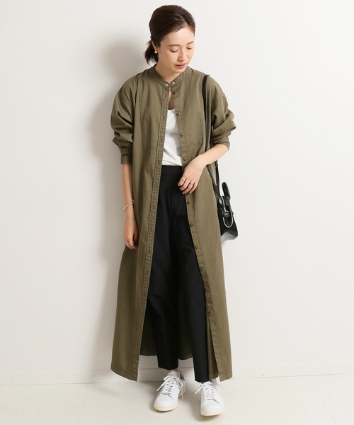 SLOBE IENA（スローブイエナ）の「LE DENIM シャツワンピース【洗濯機