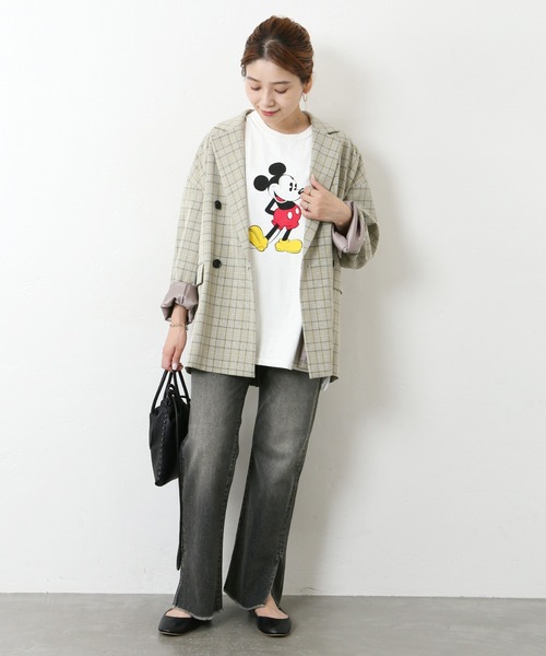 JOURNAL STANDARD（ジャーナルスタンダード）の「マルチデニムスリットパンツ◆（デニムパンツ・レディース・ブラウン/ブラック/ベージュ・36/40/38）」の20枚目の写真