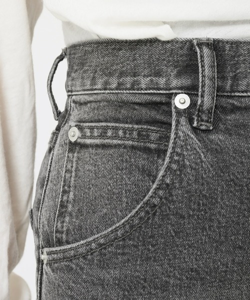 JOURNAL STANDARD（ジャーナルスタンダード）の「マルチデニムスリットパンツ◆（デニムパンツ・レディース・ブラウン/ブラック/ベージュ・36/40/38）」の6枚目の写真