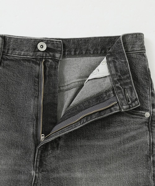 JOURNAL STANDARD（ジャーナルスタンダード）の「マルチデニムスリットパンツ◆（デニムパンツ・レディース・ブラウン/ブラック/ベージュ・36/40/38）」の7枚目の写真