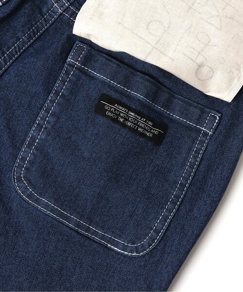 BREEZE(ブリーズ)の「すぽ軽テーパードパンツ 10分丈(その他パンツ・キッズ・ストライプ/その他10/ブルー・140/90/100/120/110/150/130)」の13枚目の写真