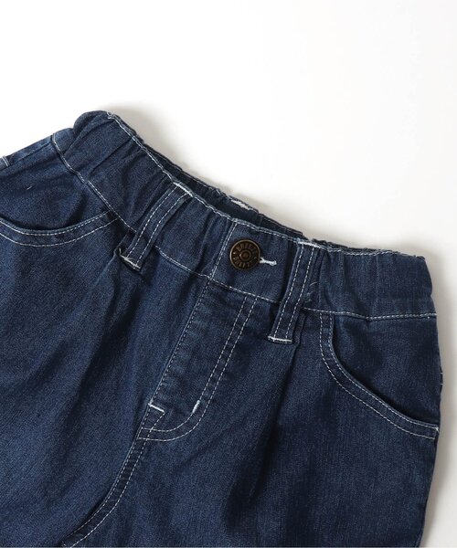 BREEZE(ブリーズ)の「すぽ軽テーパードパンツ 10分丈(その他パンツ・キッズ・ストライプ/その他10/ブルー・140/90/100/120/110/150/130)」の22枚目の写真