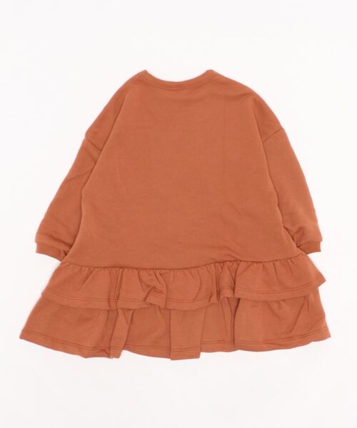 SUNDAYS SUN(サンデイズ サン)の「バックフリルワンピース(ワンピース・キッズ・テラコッタ/ローズ/ブルー系その他/チャコール・110/130/100/120/140/80/90)」の8枚目の写真