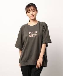 Samansa Mos2 | インレイロゴTシャツ(Tシャツ/カットソー)