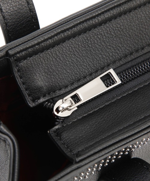 jouetie（ジュエティ）の「【jouetie/ジュエティ】マイクロスタッズ　ミディアムトートバッグ（トートバッグ・レディース・ブラック/ダークグリーン/シルバー・FREE）」の15枚目の写真