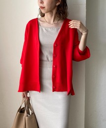 CAPRICIEUX LE'MAGE | パフVカーディガン(カーディガン/ボレロ)