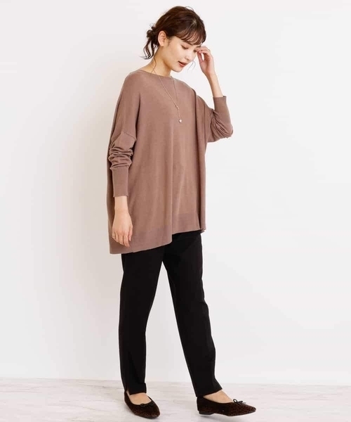 a.v.v（アーヴェヴェ）の「【3Dパンツ】イージーテーパードパンツ（その他パンツ・レディース・ブラック/ライトピンク/ベージュ・36/38/40/42/34）」の13枚目の写真