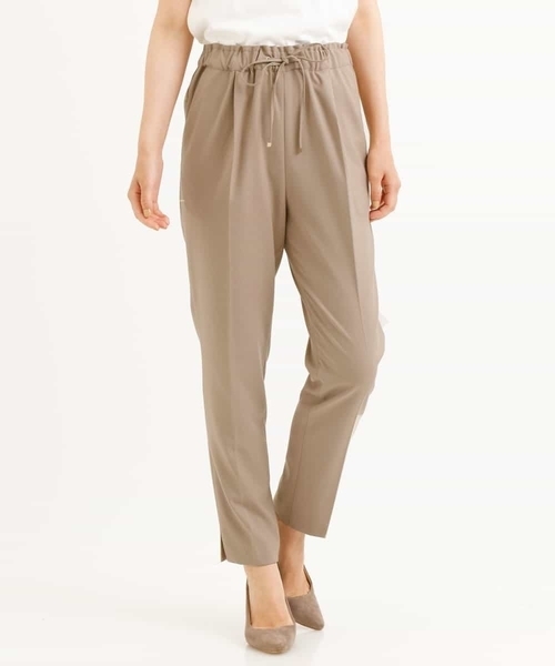 a.v.v（アーヴェヴェ）の「【3Dパンツ】イージーテーパードパンツ（その他パンツ・レディース・ブラック/ライトピンク/ベージュ・36/38/40/42/34）」の21枚目の写真