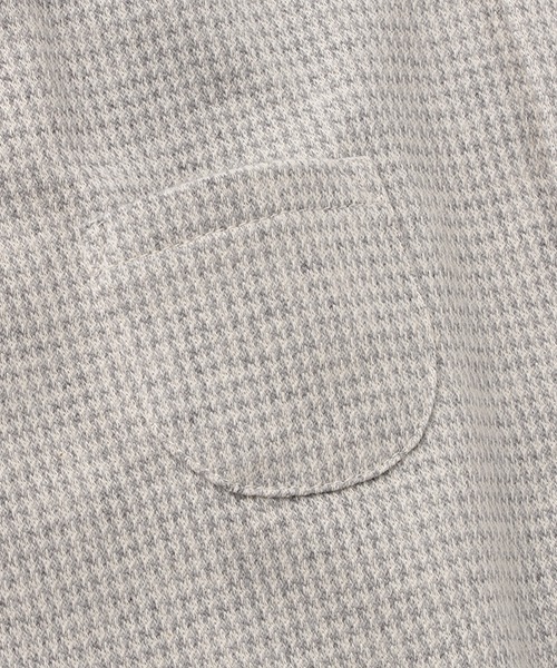 sense of wonder（センスオブワンダー）の「ミニ千鳥兼用ドレス 【日本製】（ロンパース・キッズ・ライトグレー・50-70cm）」の10枚目の写真