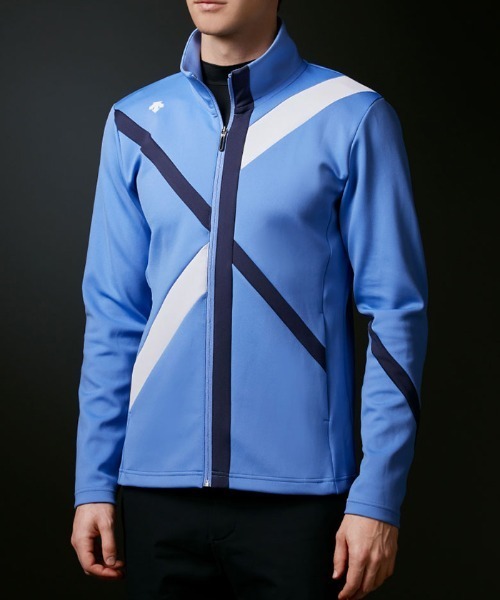 セール Store スペクターryoku切り替えジャージージャケット メンズ Eco Uv メンズ ウェア Descente Golf デサントゴルフ のファッション Uv ジャージ ゴルフ スウェット スポーツ ジャージ