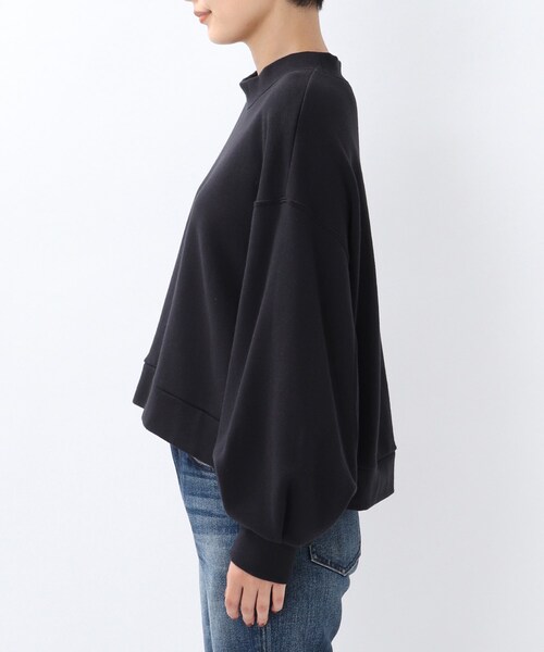 UNTITLED(アンタイトル)の「◆ブリーゼエアジャージプルオーバー【洗える】(スウェット・レディース・ナチュラル/パープル系/ブラック・00/01/03/02)」の16枚目の写真