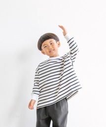 LOWRYS FARM | ボーダーＴシャツロングスリーブ　216115(Tシャツ/カットソー)