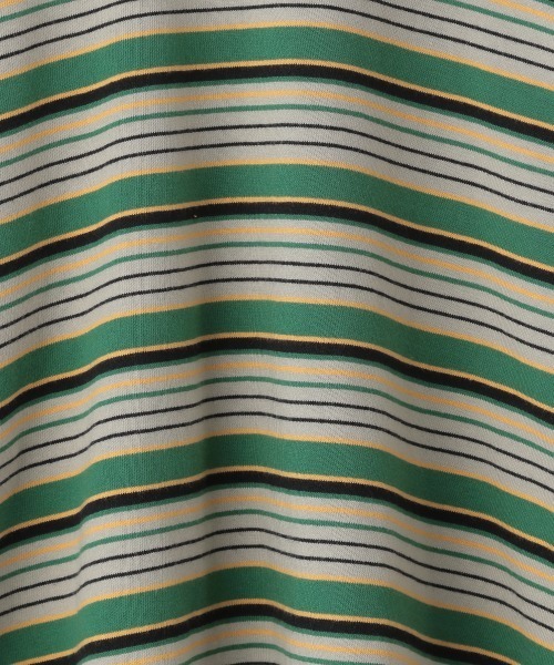 LOWRYS FARM（ローリーズファーム）の「ボーダーＴシャツロングスリーブ　216115（Tシャツ/カットソー・キッズ・ブラック/ブラウン/グリーン/ブルー・110cm/120cm/130cm/140cm/150cm）」の16枚目の写真