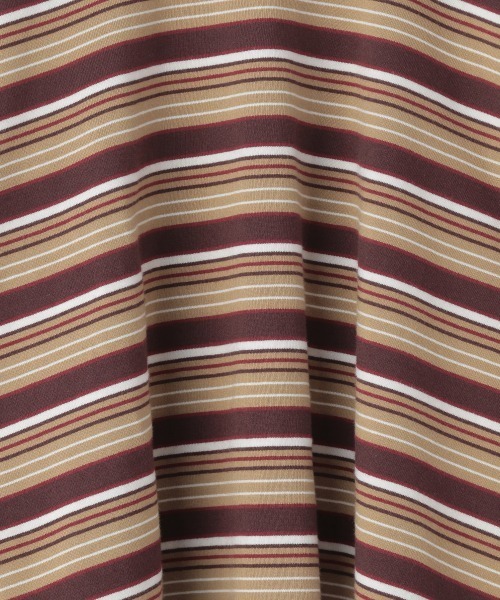 LOWRYS FARM（ローリーズファーム）の「ボーダーＴシャツロングスリーブ　216115（Tシャツ/カットソー・キッズ・ブラック/ブラウン/グリーン/ブルー・110cm/120cm/130cm/140cm/150cm）」の18枚目の写真