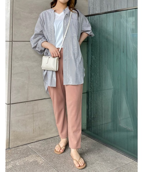 RIVE DROITE（リヴドロワ）の「ギャザーデザインが目を引く　ヨークギャザーシャツ（シャツ/ブラウス・レディース・オフホワイト・FREE）」の19枚目の写真