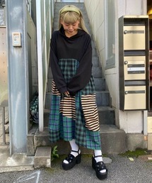 Candy Stripper | CND JOIN UP HOODIE ワンピース(ワンピース)