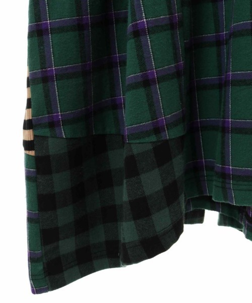 Candy Stripper（キャンディストリッパー）の「CND JOIN UP HOODIE ワンピース（ワンピース・レディース・グリーン/ブラック・2）」の12枚目の写真