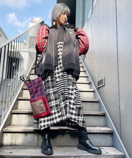 Candy Stripper（キャンディストリッパー）の「CND JOIN UP HOODIE ワンピース（ワンピース・レディース・グリーン/ブラック・2）」の3枚目の写真