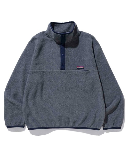 XLARGE(エクストララージ)の「SNAP BUTTON FLEECE PULLOVER(その他アウター・メンズ・ブラック/ネイビー/グレー・S/M/L/XL)」の5枚目の写真