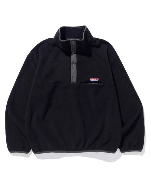 XLARGE(エクストララージ)の「SNAP BUTTON FLEECE PULLOVER(その他アウター・メンズ・ブラック/ネイビー/グレー・S/M/L/XL)」の10枚目の写真