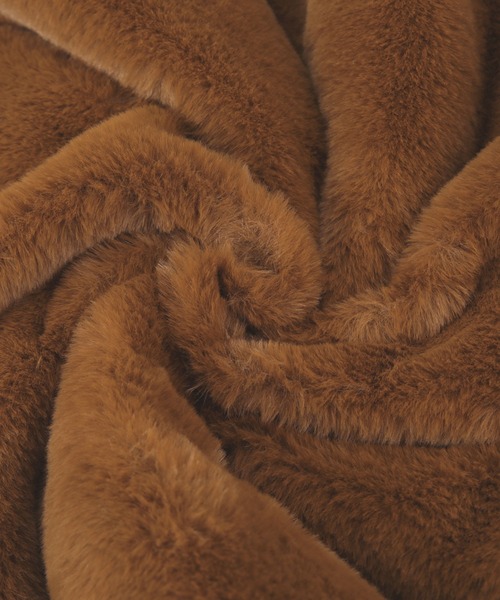 titivate（ティティベイト）の「ﾘﾊﾞｰｼﾌﾞﾙﾌｧｰｼｮｰﾄﾌﾞﾙｿﾞﾝ（ブルゾン・レディース・チャコール/ブルー/キャメル/グレイッシュベージュ・M/S）」の19枚目の写真