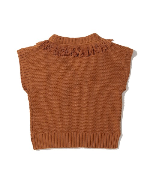 Levi's(リーバイス)の「LEVI'S(R) MADE & CRAFTED(R) ニットベスト CARAMEL CAFE(ベスト・レディース・マルチ・M/XS/S)」の2枚目の写真