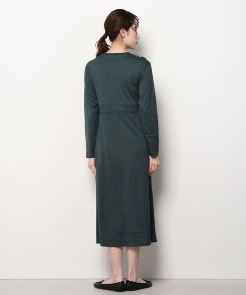 DROIT BELLO(ドロイトベロ)の「DROIT BELLO (ドロイトベロ)スビンレイヤードワンピース(ワンピース・レディース・ブラック/オリーブ・FREE)」の3枚目の写真