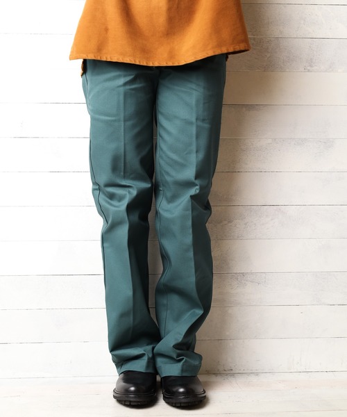 Dickies(ディッキーズ)の「《Dickies》DOUBLE KNEE(チノパンツ・レディース・ベージュ/ブラック/ネイビー/オリーブ/ミント・SMALL/MEDIUM/X-LARGE/XX-LARGE/LARGE)」の4枚目の写真