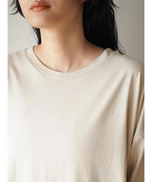 AMERICAN HOLIC（アメリカンホリック）の「サイドスリットカットワンピース（ワンピース・レディース・ブラウン/ブラック/カーキ/アイボリー・L/M）」の6枚目の写真