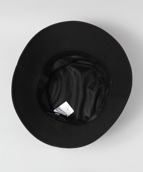 HARE（ハレ）の「ロングブリムRINGバケハ(HARE)（ハット・メンズ・ブラック/ブラック系その他・FREE）」の6枚目の写真