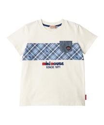 MIKI HOUSE｜ミキハウスのTシャツ/カットソー（チェック柄）通販