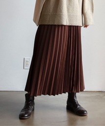 feepur | サテンプリーツロングスカート(スカート)