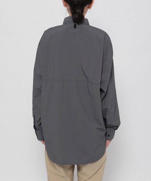 niko and...(ニコアンド)の「【Bear USA(ベア ユーエスエー)】別注 フィッシングシャツ(シャツ/ブラウス・レディース・グレー/オリーブ・MEDIUM/LARGE)」の15枚目の写真