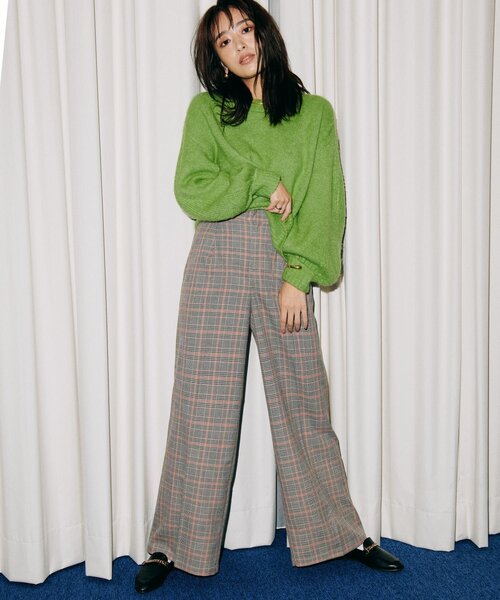 THE SHOP TK (ザ ショップ ティーケー )の「◆タックワイドパンツ(その他パンツ・レディース・グリーン系その他3/チャコール/ブラック系1/オレンジ系その他3/ベージュ系その他5・14/13/12/11)」の17枚目の写真