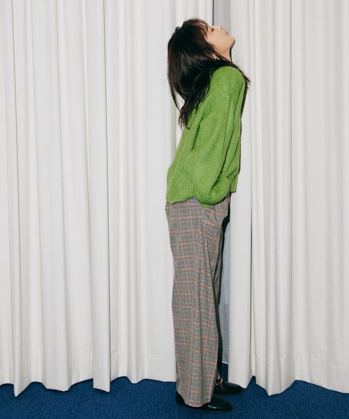THE SHOP TK (ザ ショップ ティーケー )の「◆タックワイドパンツ(その他パンツ・レディース・グリーン系その他3/チャコール/ブラック系1/オレンジ系その他3/ベージュ系その他5・14/13/12/11)」の13枚目の写真