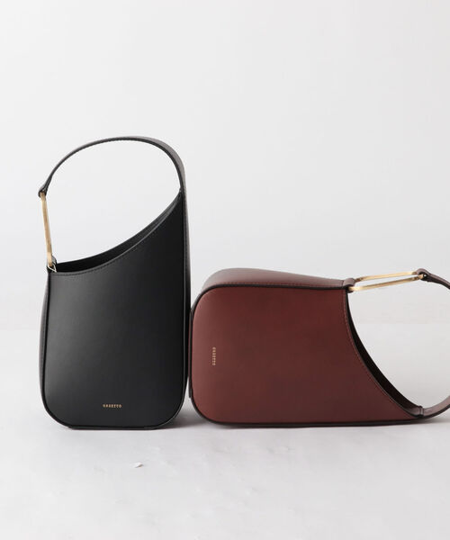 ORSETTO(オルセット)の「【ORSETTO/オルセット】【WEB限定】SLOPEワンハンドルバッグ(トートバッグ・レディース・ブラック/ブラウン・FREE)」の5枚目の写真