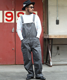 ブランド古着 メンズのサロペット オーバーオール グレー 灰色系 古着通販 Zozoused