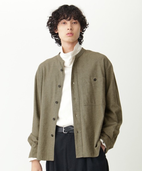 MHL.（エムエイチエル）の「COLOURED COTTON TWILL（シャツ