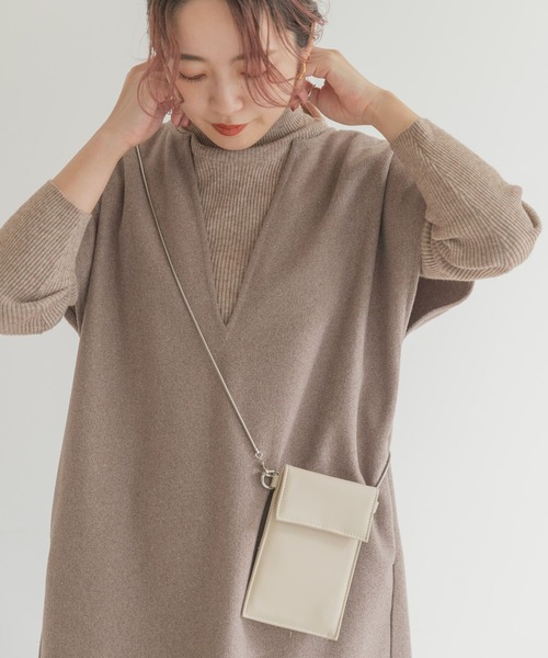 ITEMS URBANRESEARCH（アイテムズ アーバンリサーチ）の「カフタンワンピース（ワンピース・レディース・ベージュ/ブラウン・FREE）」の12枚目の写真