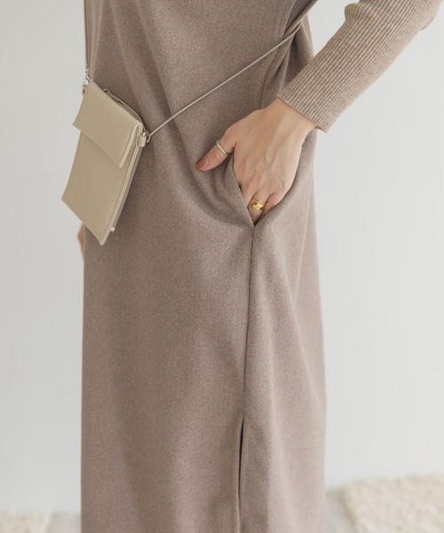 ITEMS URBANRESEARCH（アイテムズ アーバンリサーチ）の「カフタンワンピース（ワンピース・レディース・ベージュ/ブラウン・FREE）」の15枚目の写真