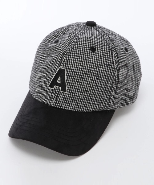 Arnold Palmer（アーノルドパーマー）の「カレッジロゴ シェアツィードキャップ（キャップ・レディース・ブラウン系その他/ブラック系その他/グレー系その他・ﾌﾘ-）」の11枚目の写真