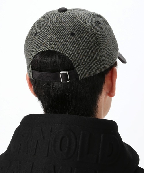 Arnold Palmer（アーノルドパーマー）の「カレッジロゴ シェアツィードキャップ（キャップ・レディース・ブラウン系その他/ブラック系その他/グレー系その他・ﾌﾘ-）」の14枚目の写真