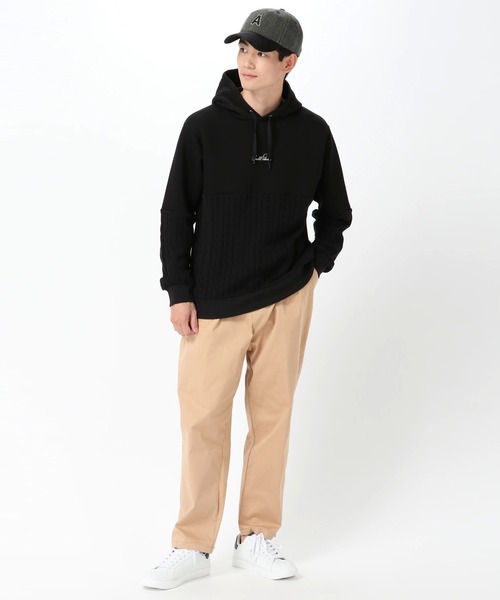 Arnold Palmer（アーノルドパーマー）の「カレッジロゴ シェアツィードキャップ（キャップ・レディース・ブラウン系その他/ブラック系その他/グレー系その他・ﾌﾘ-）」の7枚目の写真