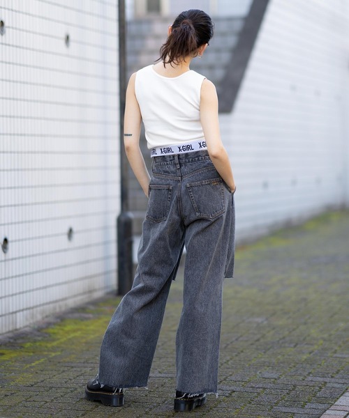 かわいいデザイン ファッション ハイヒールの白いグラフィックタンクトップ♪♪♪ デザインカップ付タンク|RETRO GIRL | RETRO GIRL ONLINE STORE