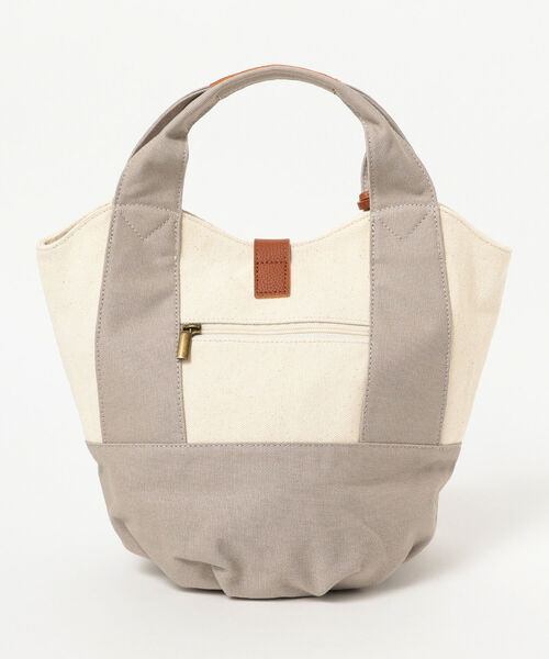 Ray BEAMS（レイビームス）の「toleur / キャンバス トート（トートバッグ・レディース・ブラック/グレー・ONE SIZE）」の7枚目の写真