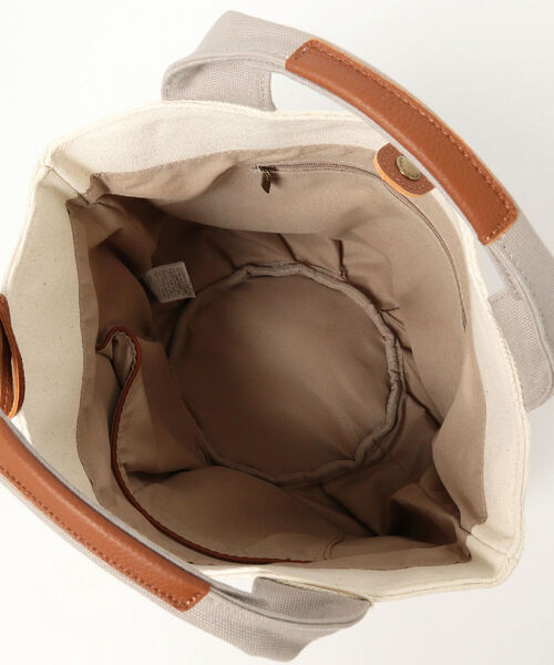 Ray BEAMS（レイビームス）の「toleur / キャンバス トート（トートバッグ・レディース・ブラック/グレー・ONE SIZE）」の11枚目の写真
